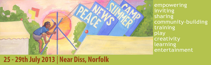 Peace News Summer Camp logo